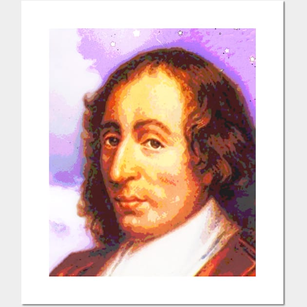 Blaise Pascal Portrait | Blaise Pascal Artwork 3 Wall Art by JustLit